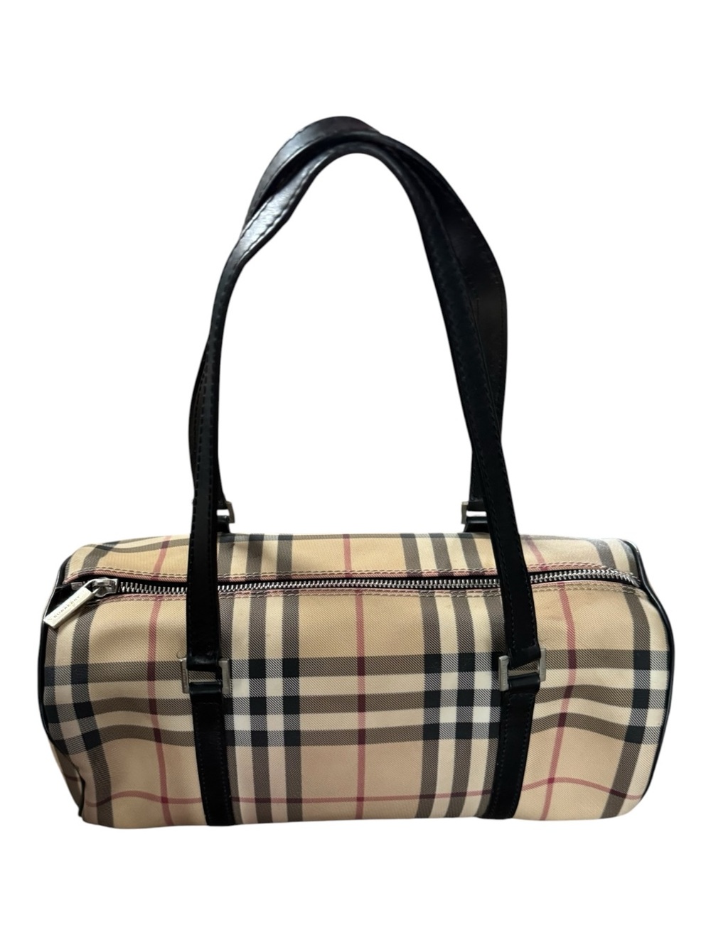 Burberry Nova Check Barrel Bag